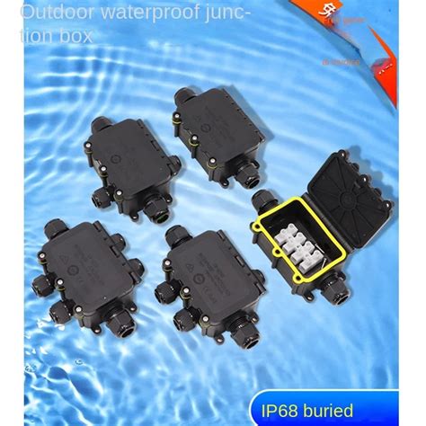 submerged junction boxes|waterproof junction box ip 68.